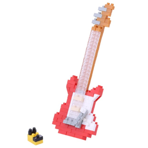 Nanoblock - Small Electric Guitar Red 2