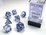 Chessex Dice - Polyhedral Set (7) - Nebula Black/White