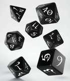Q Workshop Dice - Classic RPG Black & White-gaming-The Games Shop