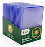 Top Loader - 25 pack 3" x 4" - 130pt-trading card games-The Games Shop