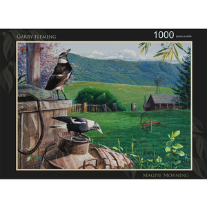 Garry Flemming - 1000 Piece Magpie Morning