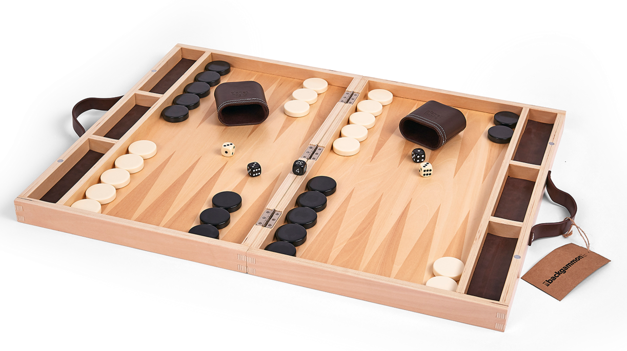 Wooden Backgammon Set TraditionalBackgammon The Games Shop Board