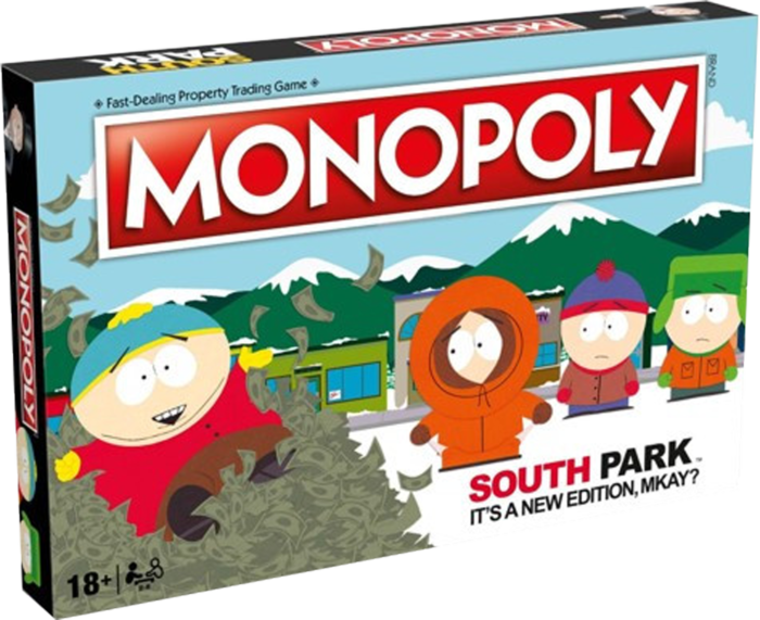 Monopoly South Park Board GamesGeneral The Games Shop Board