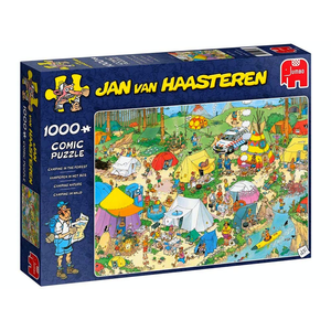 Jumbo - 1000 Piece Jan Van Haasteren - Camping in the Forest