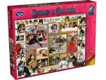 Holdson - 1000 Piece - Stamp Collage Kittens-jigsaws-The Games Shop