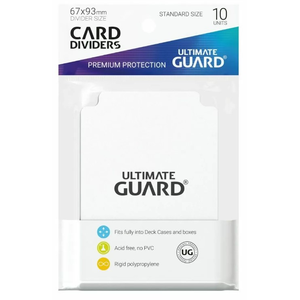 Ultimate Guard - Card Dividers (10pk) White