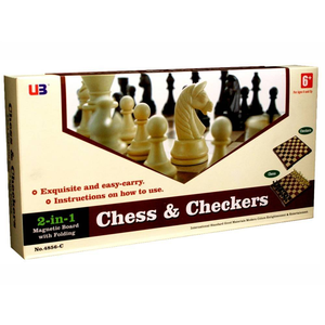 Chess and Checkers - 12"  Magnetic