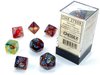 Chessex Dice - Polyhedral Set (7) - Nebula Primary/Blue Luninary-gaming-The Games Shop