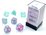 Chessex Dice - Polyhedral Set (7) - Nebula Wisteria/White Luminary