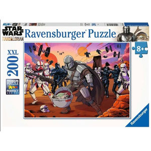 Ravensburger - 200 Piece - Star Wars The Mandalorian Face-off