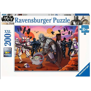 Ravensburger - 200 Piece - Star Wars The Mandalorian Face-off