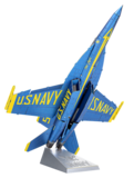 Metal Earth - Iconx Blue Angels F/A - 18 Super Hornet-construction-models-craft-The Games Shop