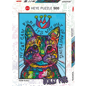 Heye - 500 Piece - Jolly Pets My Cat Can Purr