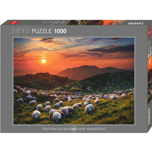 Heye - 1000 Piece - Von Humbold Sheep & Volcanoes
