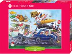 Heye - 500 Piece - Loup Off on Holiday-jigsaws-The Games Shop