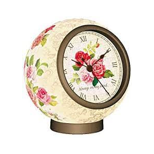 Puzzle Clock - Classic Rose