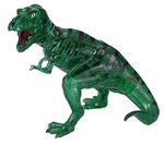 3D Crystal Puzzle - Green T- Rex-jigsaws-The Games Shop