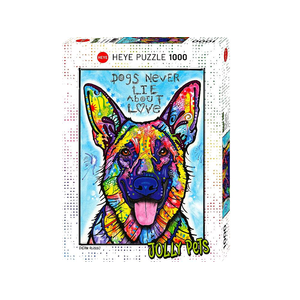 Heye - 1000 piece Jolly Pets - Dogs Never Lie about Love