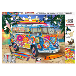 RGS - 402 Piece Laser Cut Widget Jigsaw Puzzle - Beach Break