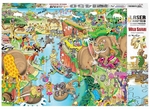 RGS - 450 Piece Laser Cut Widget Jigsaw Puzzle - Wild Safari-jigsaws-The Games Shop