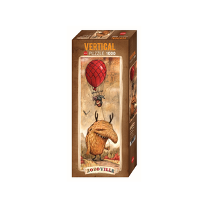 Heye - 1000 piece Zozoville - Red Balloon (vertical)