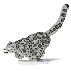 Jekca Sculpture - Snow Leopard