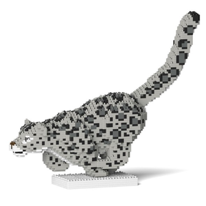 Jekca Sculpture - Snow Leopard