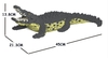 Jekca - Crocodile-construction-models-craft-The Games Shop