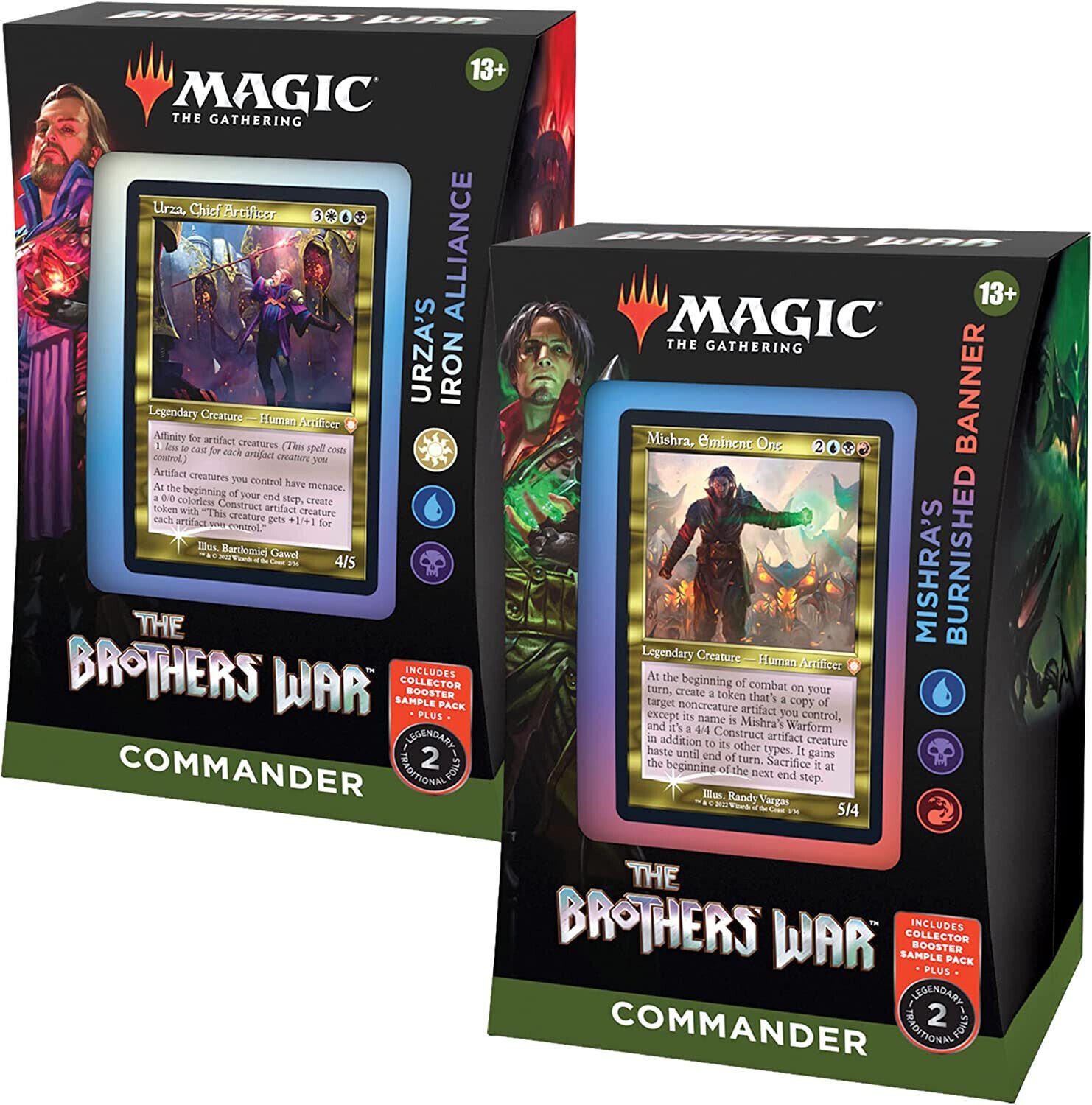 Magic the Gathering Brother's War Commander Deck Trading card Games