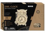 Mechanical Gears - Owl Clock-construction-models-craft-The Games Shop