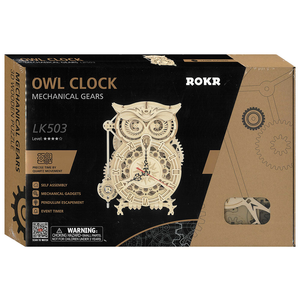 Mechanical Gears - Owl Clock