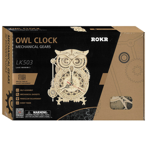 Mechanical Gears - Owl Clock