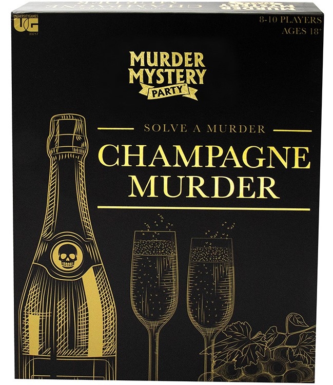 Murder Mystery Party: The Champagne Murder, for 8 Adult Players