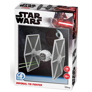 Cubic 4D Paper Model Kit - Star Wars Imperial Tie Fighter Tie/LN