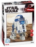 Cubic 4D Paper Model Kit - Star Wars R2-D2-construction-models-craft-The Games Shop