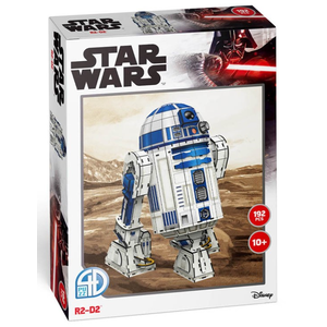 Cubic 4D Paper Model Kit - Star Wars R2-D2