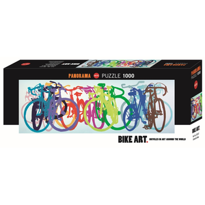 Heye - 1000 piece Bike Art - Colourful Row