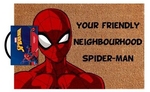 Door Mat - Friendly Neighborhood Spiderman-quirky-The Games Shop
