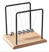 Newtons Cradle - 18cm Beach Wood Base-quirky-The Games Shop