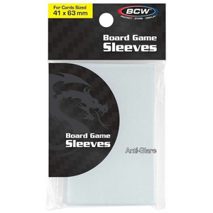 BCW Board Game Sleeves - Matte Mini American 41mm x 63mm