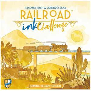 Railroad Ink Challenge - Shining Yellow