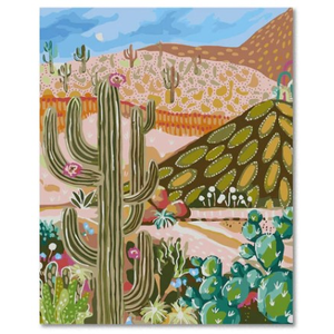 Paint by Numbers - Cactus Valley