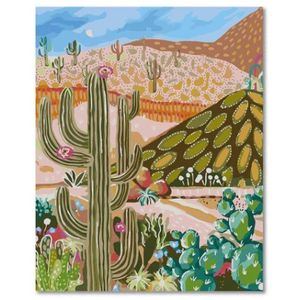 Paint by Numbers - Cactus Valley