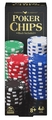 Poker Chips - 100 11.5g Chips and Tray-card & dice games-The Games Shop