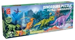 Hape - 200 Piece Dinosaurs Glow in the Dark Panorama-jigsaws-The Games Shop
