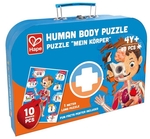 Hape - 60 Piece Human Body JIgsaw with Wooden Organs-jigsaws-The Games Shop