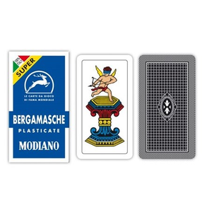 Modiano - Bergamasche Blue Super Cards